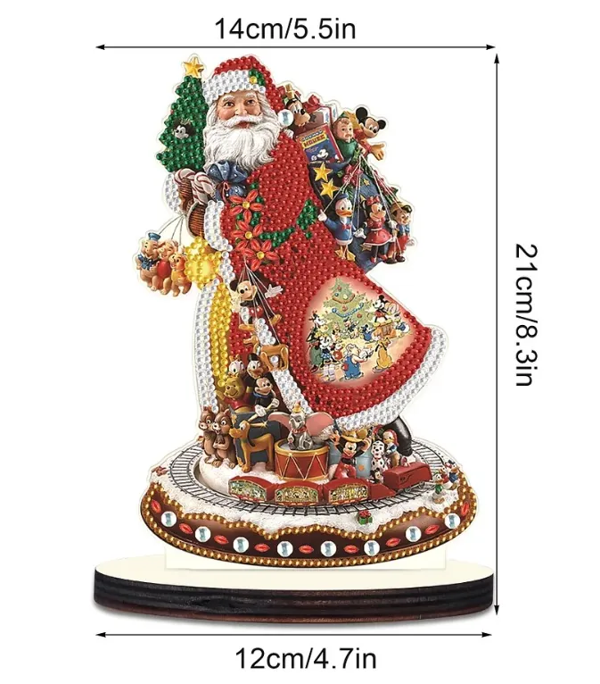 Diamond Painting Babbo Natale Giochi