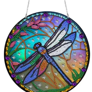 Diamond Painting Ghirlanda Libellula