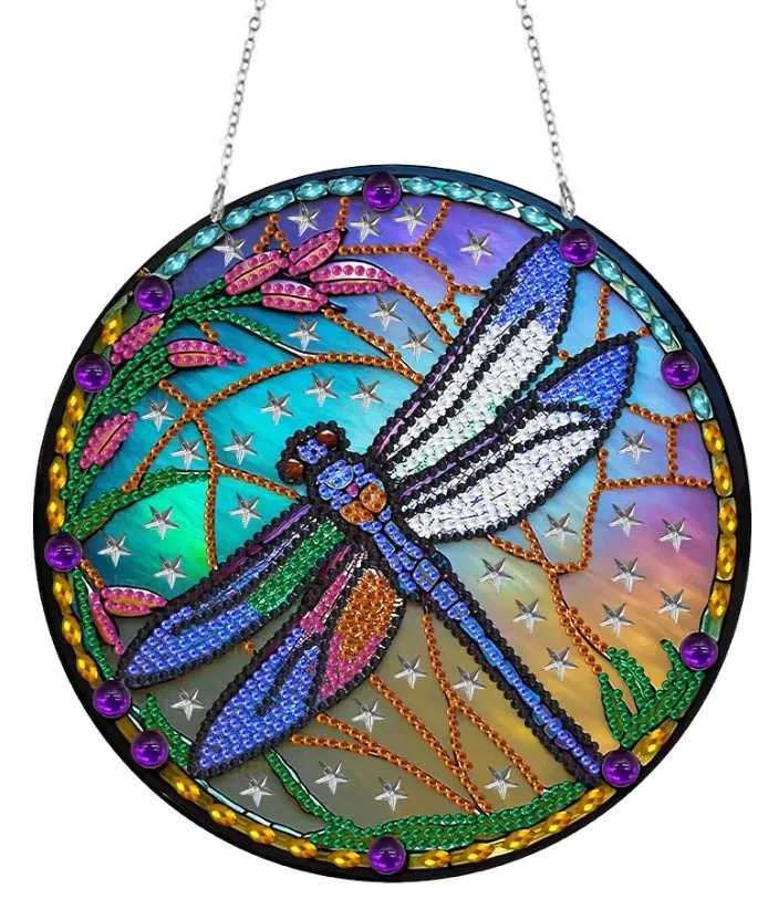 Diamond Painting Ghirlanda Libellula - immagine 2