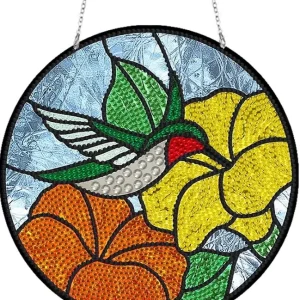 Diamond Painting Ghirlanda Colibrì