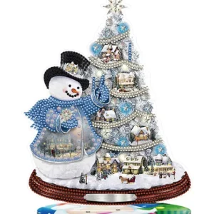 Diamond Painting Pupazzo Azzurro