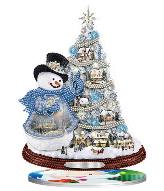 Diamond Painting Pupazzo Azzurro