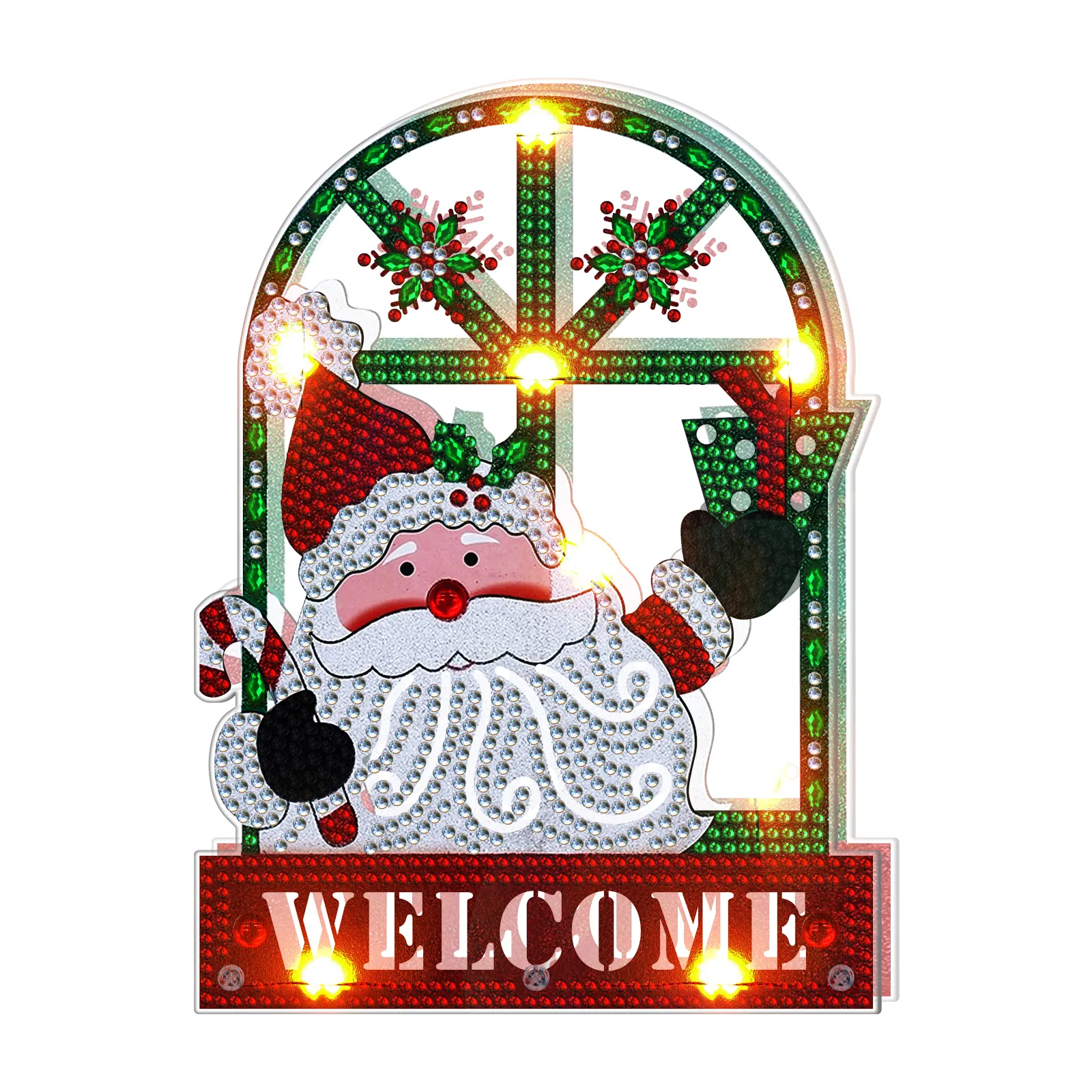 Diamond painting Lampada Welcome - immagine 2