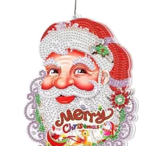 Diamond painting Lampada Babbo Natale