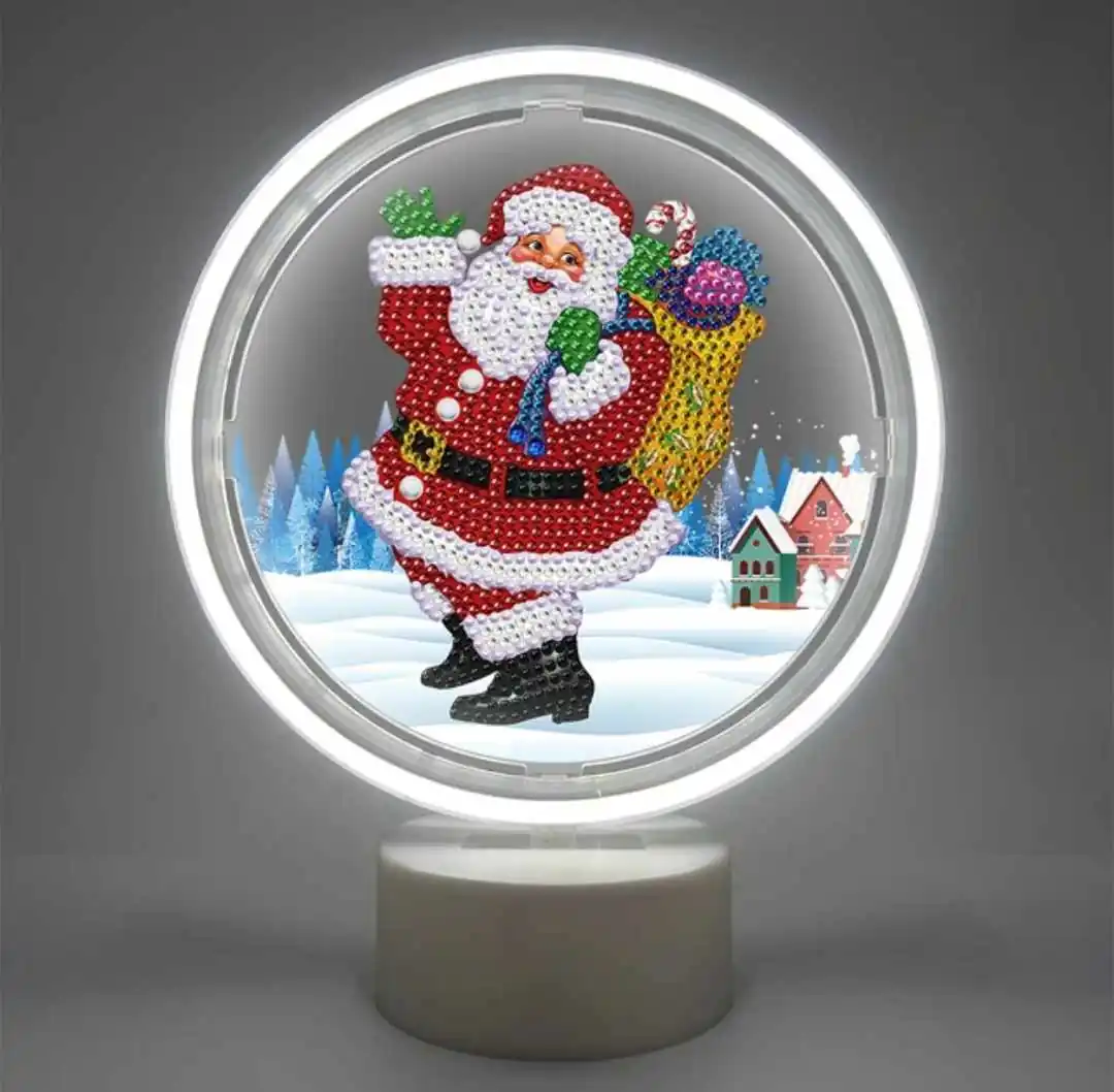 Diamond painting Lampada Babbo - immagine 2