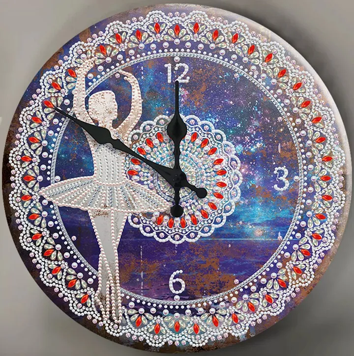 Diamond Painting Orologio Ballerina