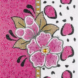 Diamond Painting Crystal Pink Flowers