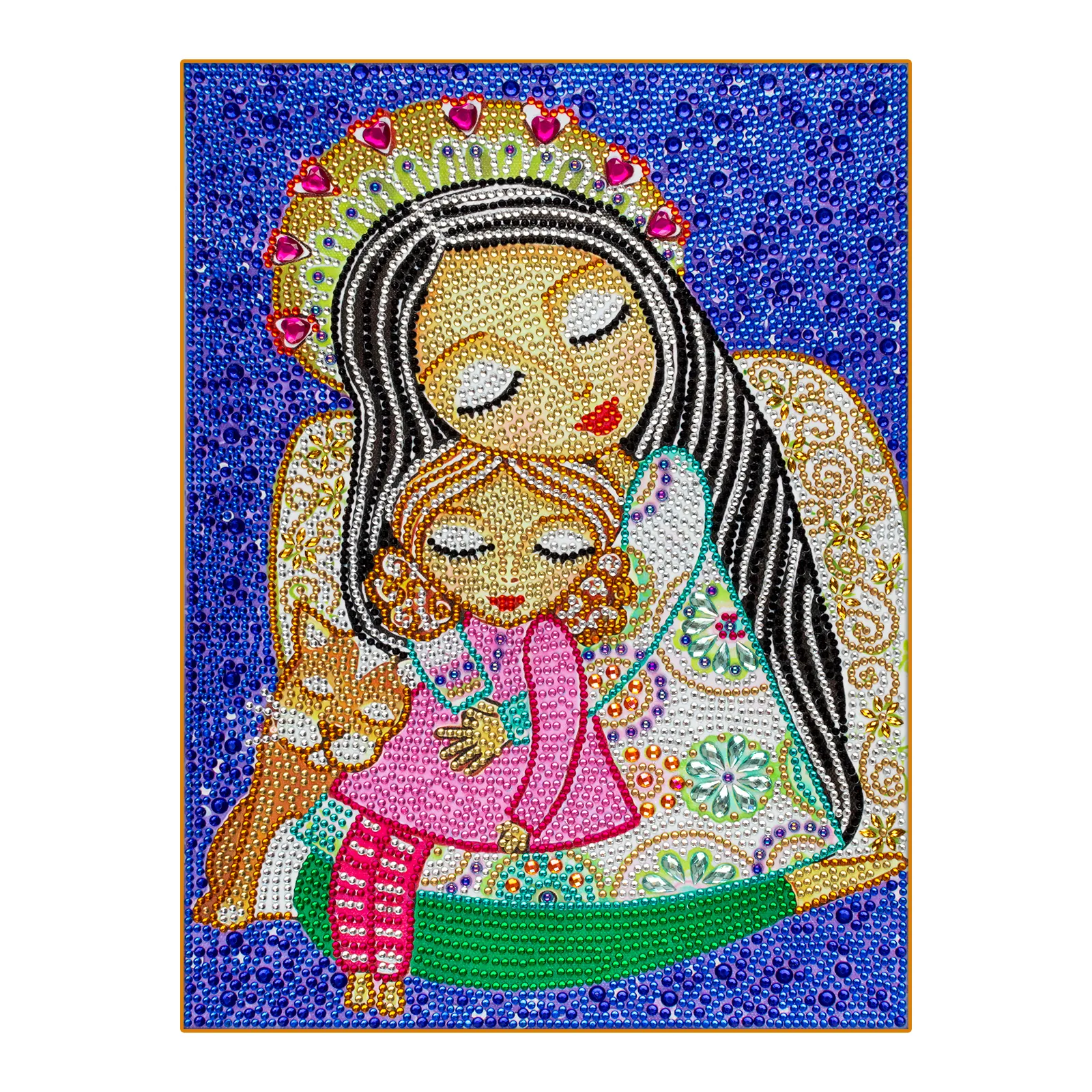 Diamond Painting Crystal Mother - immagine 2