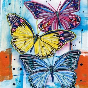 Diamond Painting Luminous Colorful Butterflies