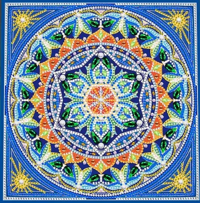 Diamond Painting Luminous Mandala - immagine 2