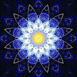 Diamond painting Luminous Mandala