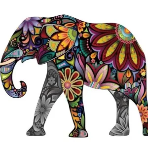 Diamond painting Luminous Elephant