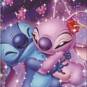 Diamond painting Lilo & Stitch
