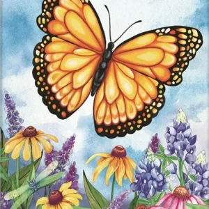 Diamond painting Farfalla Monarca