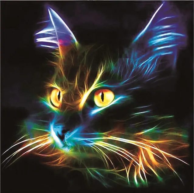 Diamond painting Black Cat - immagine 2
