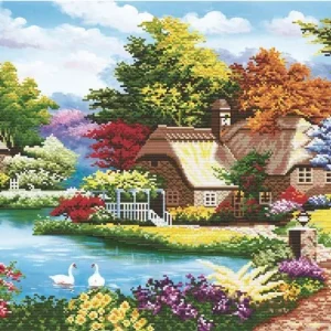 Diamond painting La quiete