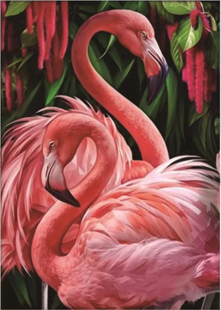 Diamond painting Fenicotteri Rosa - immagine 2