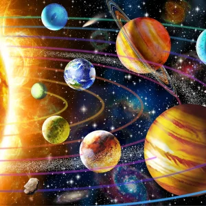 Diamond painting Space