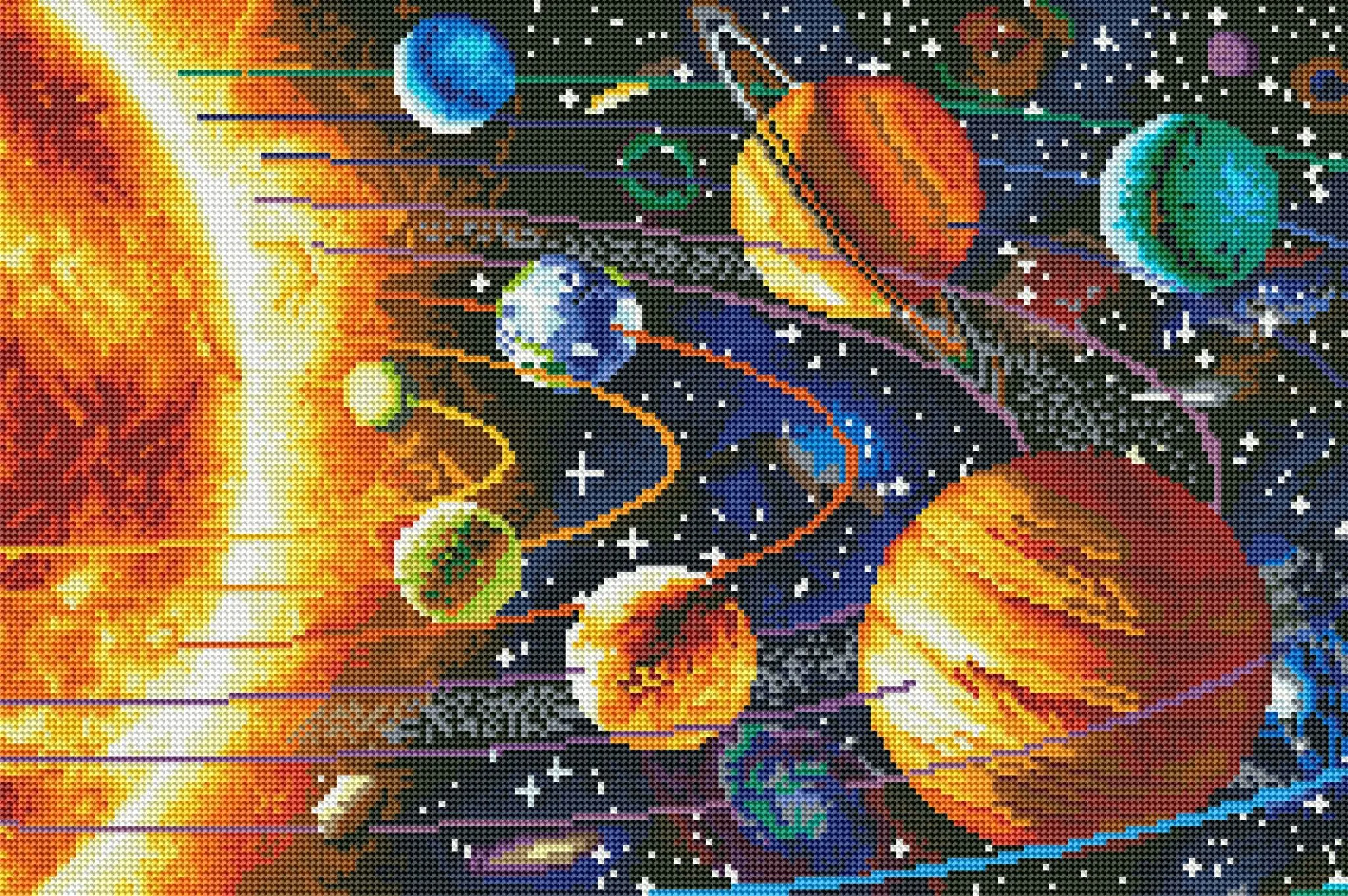 Diamond painting Space - immagine 3
