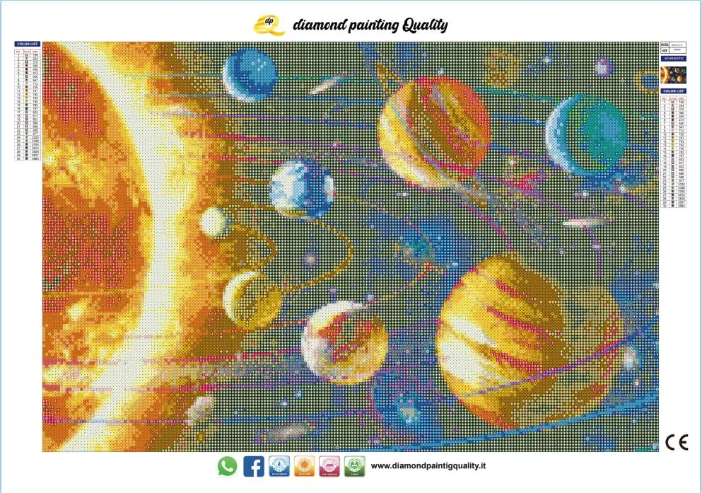 Diamond painting Space - immagine 4