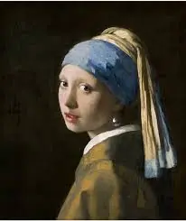 Diamond painting Ragazza orecchino