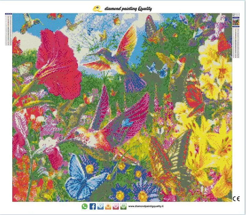 Diamond painting In volo - immagine 4