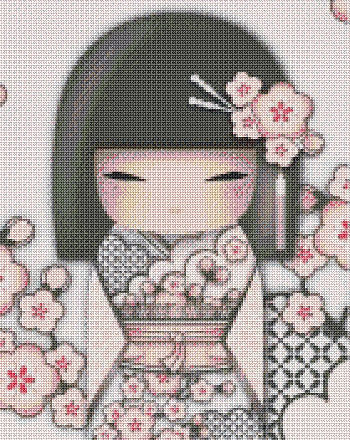 Diamond painting Bambolina Dell’Amore - immagine 3