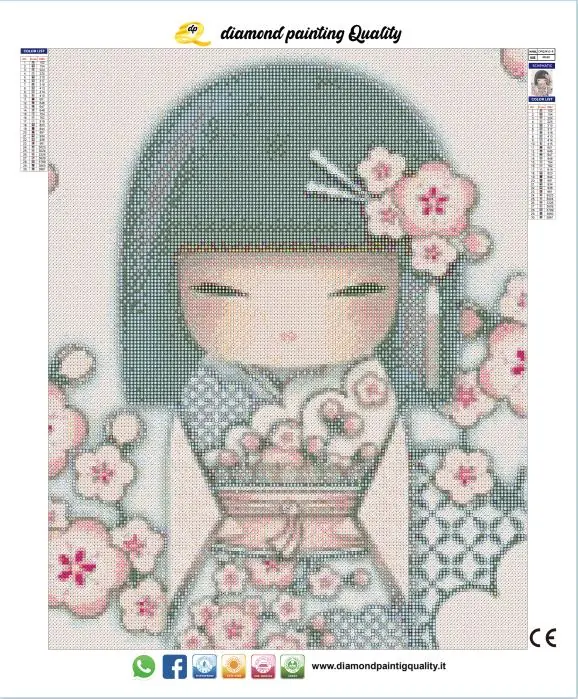 Diamond painting Bambolina Dell’Amore - immagine 4