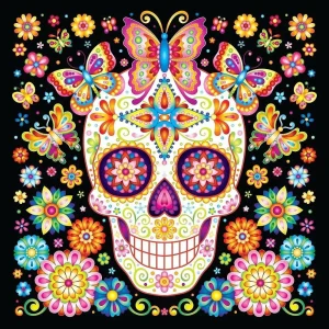 Diamond Painting Teschio Fantasy