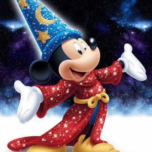 Diamond painting Topolino Mago