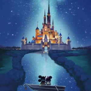 Diamond painting River Castle