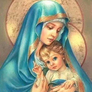 Diamond painting Madonna Celeste