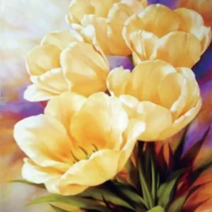 Diamond painting Yellow Tulips