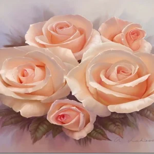 Diamond painting Rose Rosa