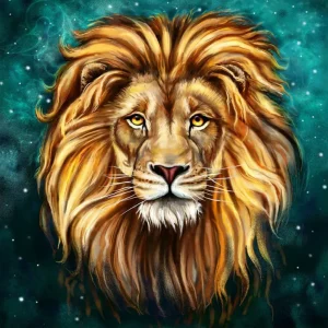 Diamond painting Leone