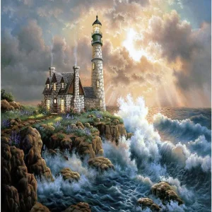 Diamond painting Il Faro