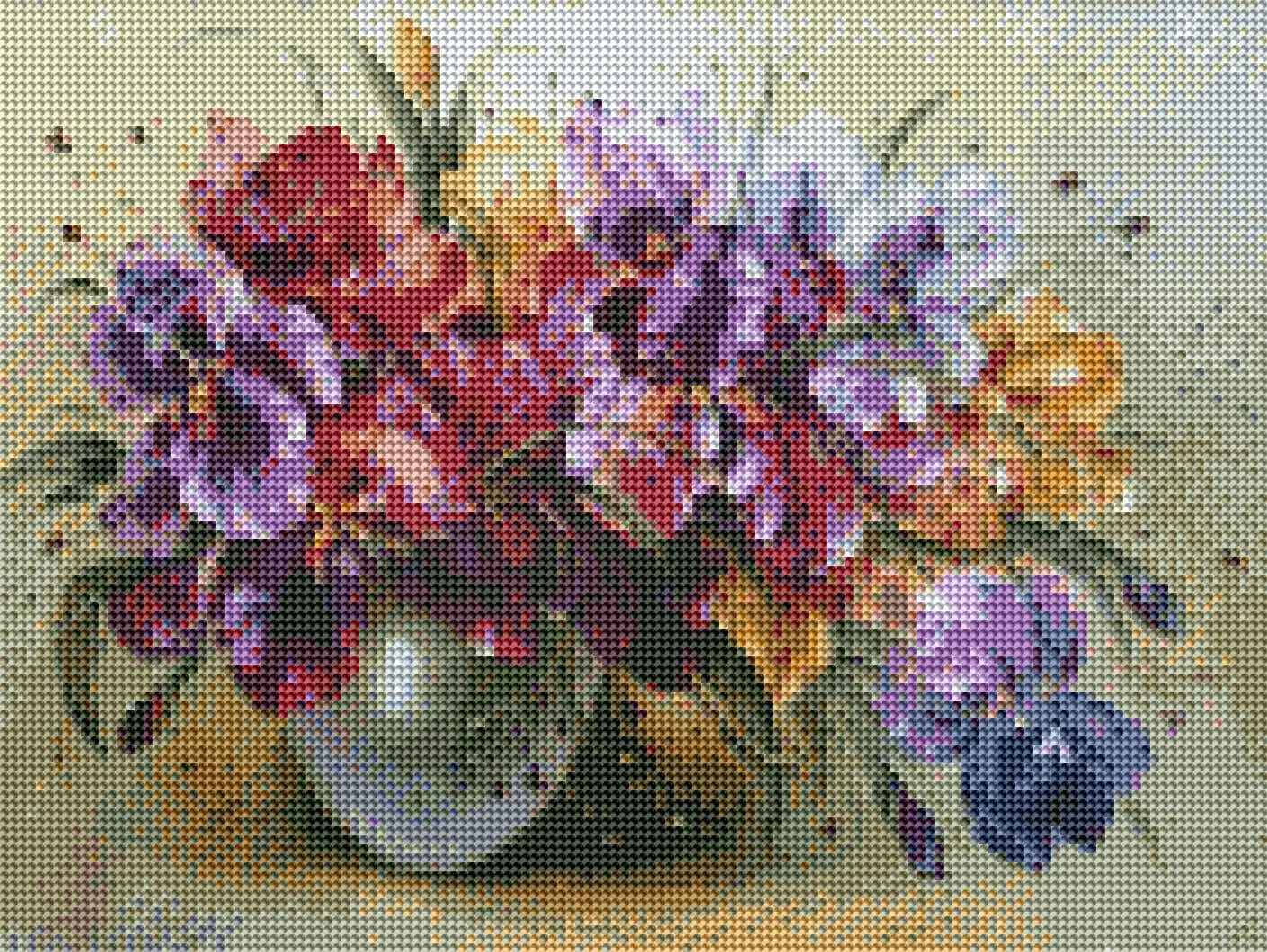 Diamond painting Iris - immagine 3