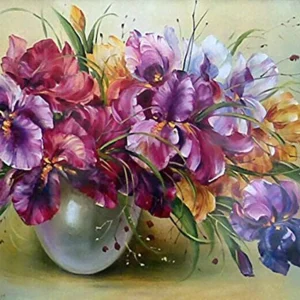 Diamond painting Iris