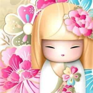 Diamond painting Bambolina Raffinata