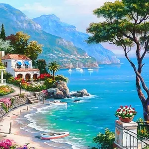 Diamond painting La Riviera