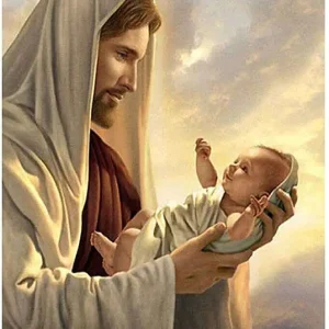 Diamond painting blessed jesus