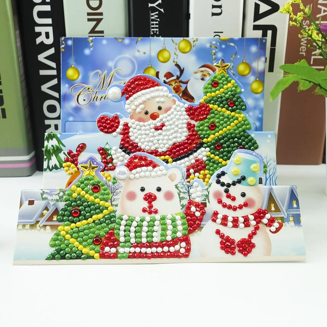 Diamond Painting Christmas Card 1 - immagine 2