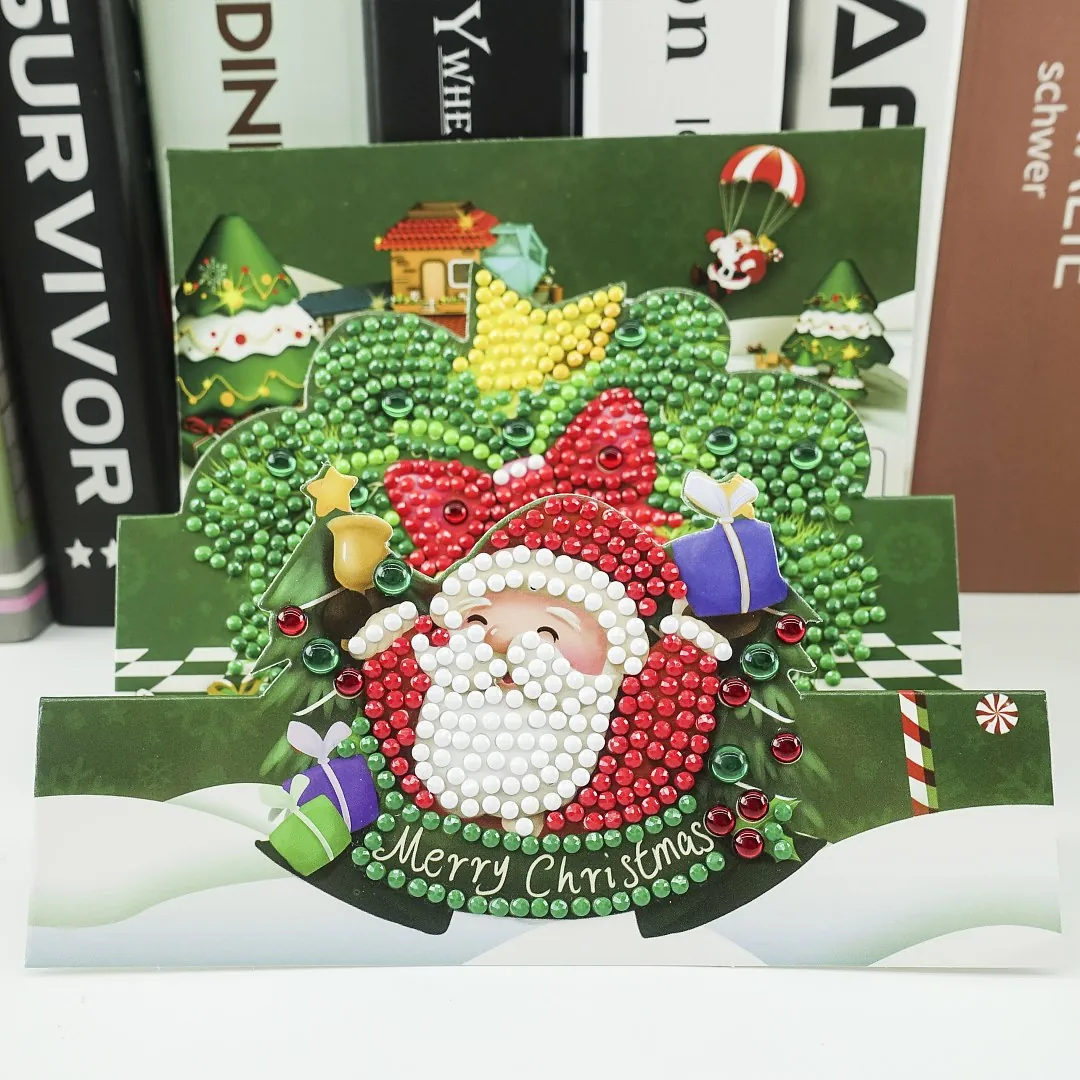 Diamond Painting Christmas Card 5 - immagine 2