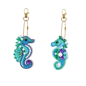 Diamond painting Portachiavi Cavallucci Luminosi