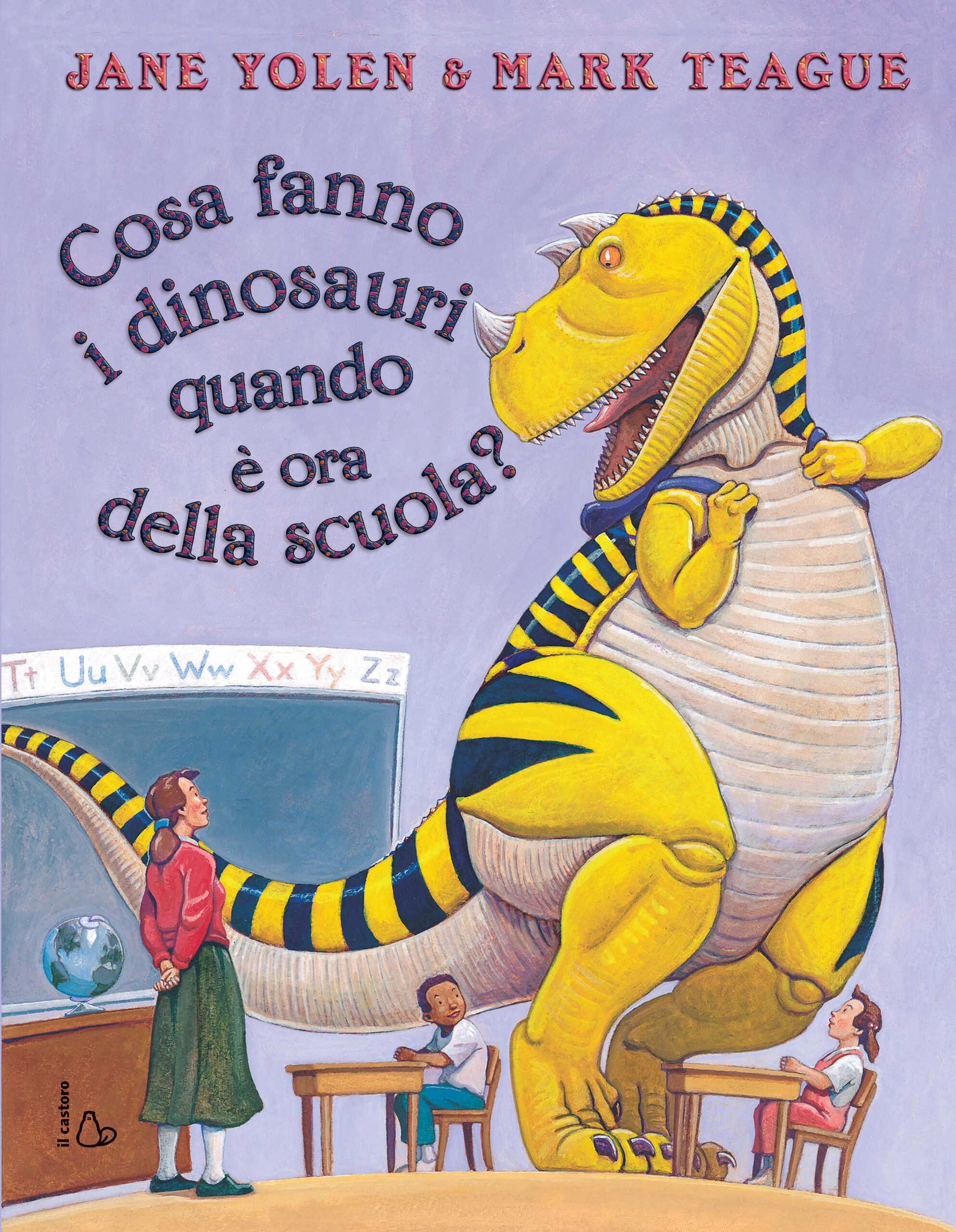 Cosa fanno i dinosauri quando è ora della scuola?