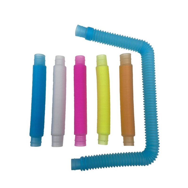 STRETCH TUBES FIDGET GLOW IN THE DARK – 6pz - immagine 3