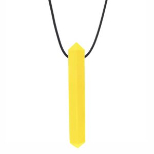 CIONDOLO MASTICABILE GEMMA GIALLA – Durezza SOFT