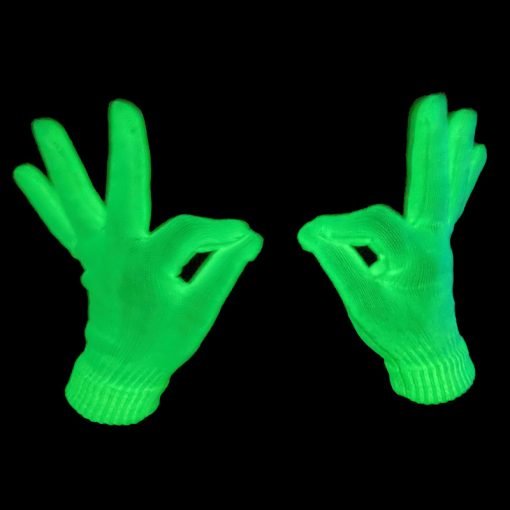 GUANTI GLOW IN THE DARK – 1 paio - immagine 4