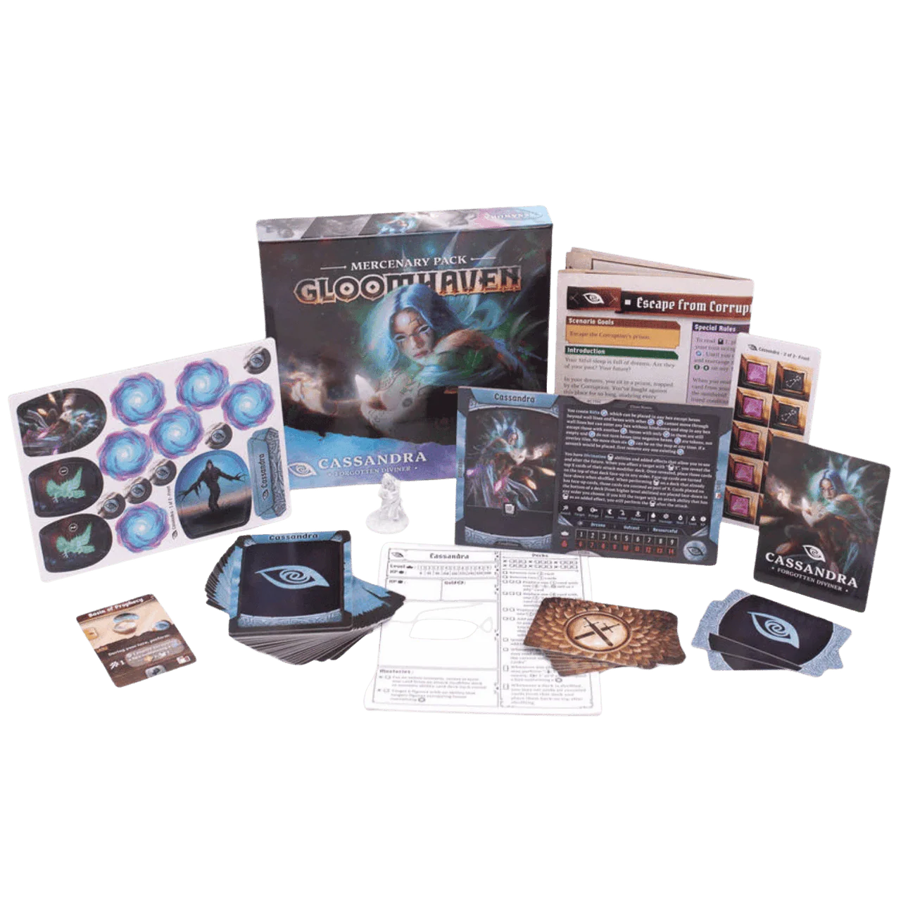 Gloomhaven: Mercenary Pack – Cassandra, Forgotten Diviner - immagine 3