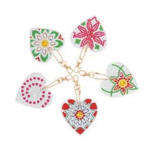 Diamond painting Portachiavi Cuori Special